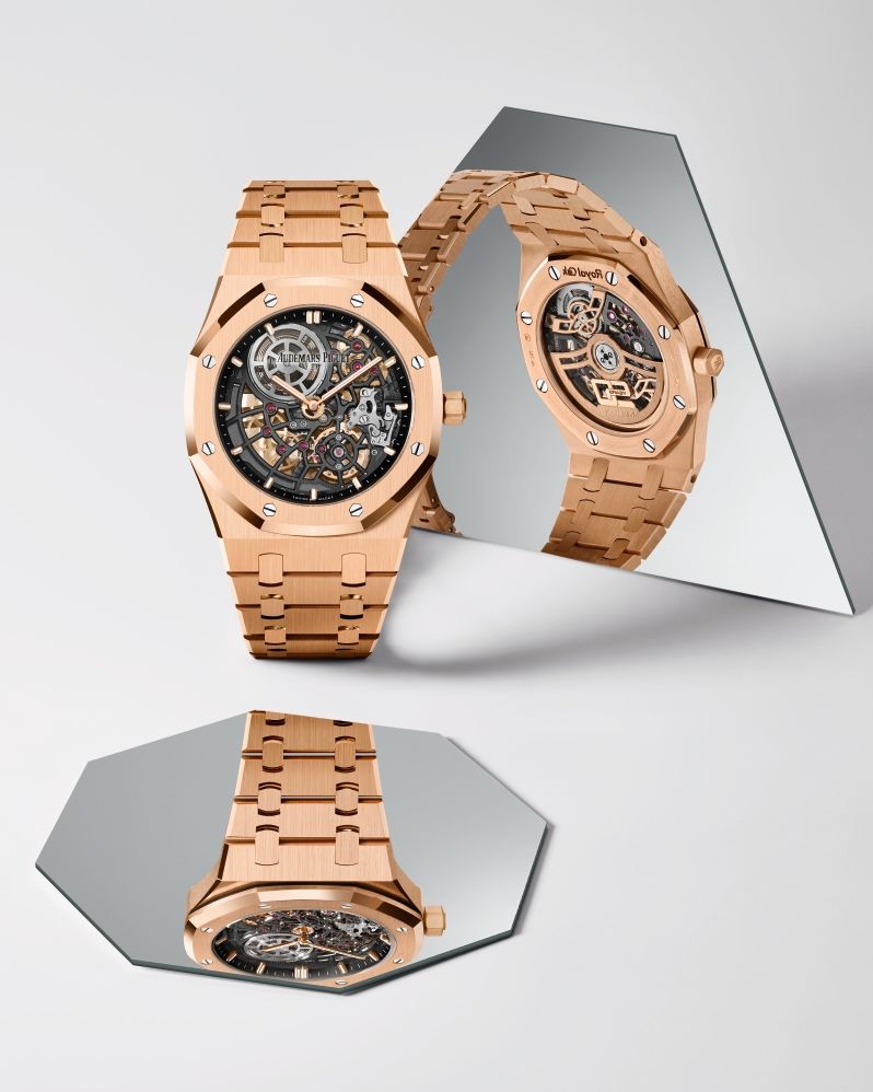 AP皇家橡樹2022新表亮點(diǎn)3：「Jumbo」超薄鏤空腕表39毫米-復(fù)刻表