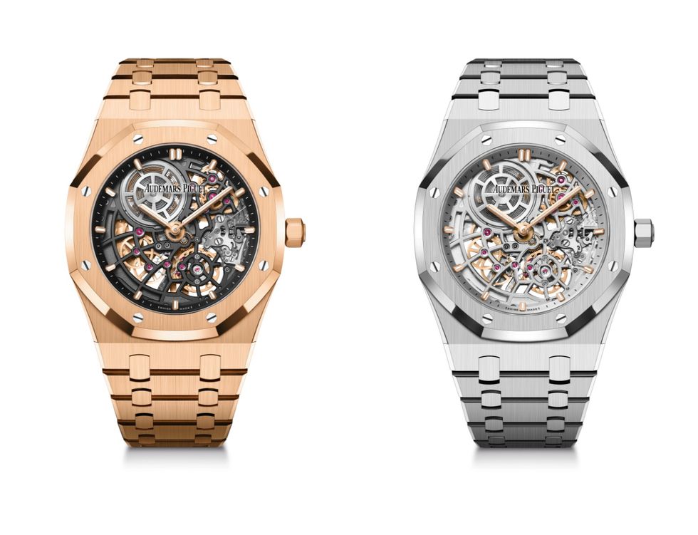 AP皇家橡樹2022新表亮點(diǎn)3：「Jumbo」超薄鏤空腕表39毫米-復(fù)刻表