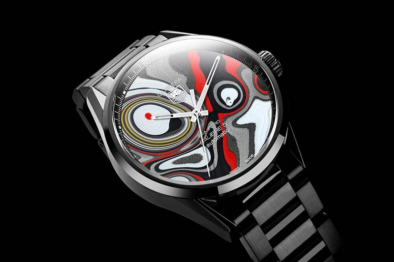 泰格豪雅隆重推出:BWD X Black Badger Fordite Carrera 5系列-復刻表