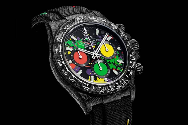 DIW全碳迪通拿Designa Individual Carbon Daytona腕表-復刻表