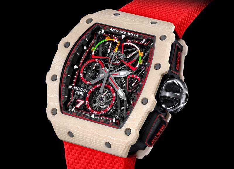 理查德米勒RM 50-04 Tourbillon Split-Seconds Chronograph Kimi R?ikk?nen手表-復刻表