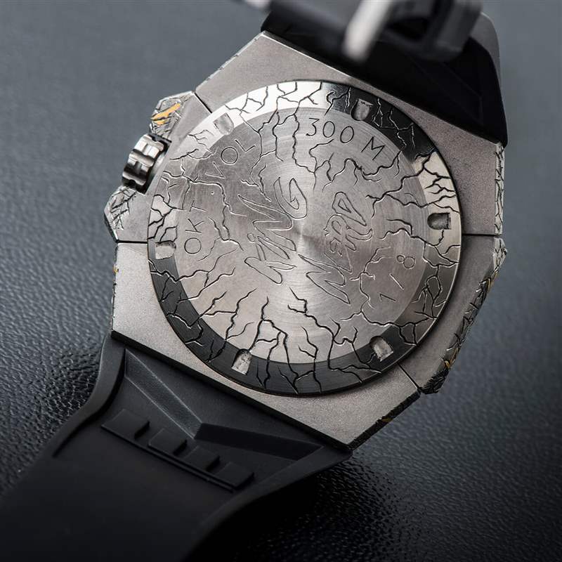 林德偉德林Oktopus Volcano個(gè)性24K金雕花腕表-復(fù)刻表