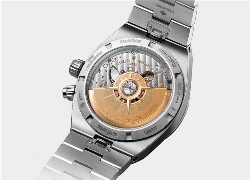 江詩(shī)丹頓海外雙時(shí)黑色腕表7900V/110A-B546-復(fù)刻表