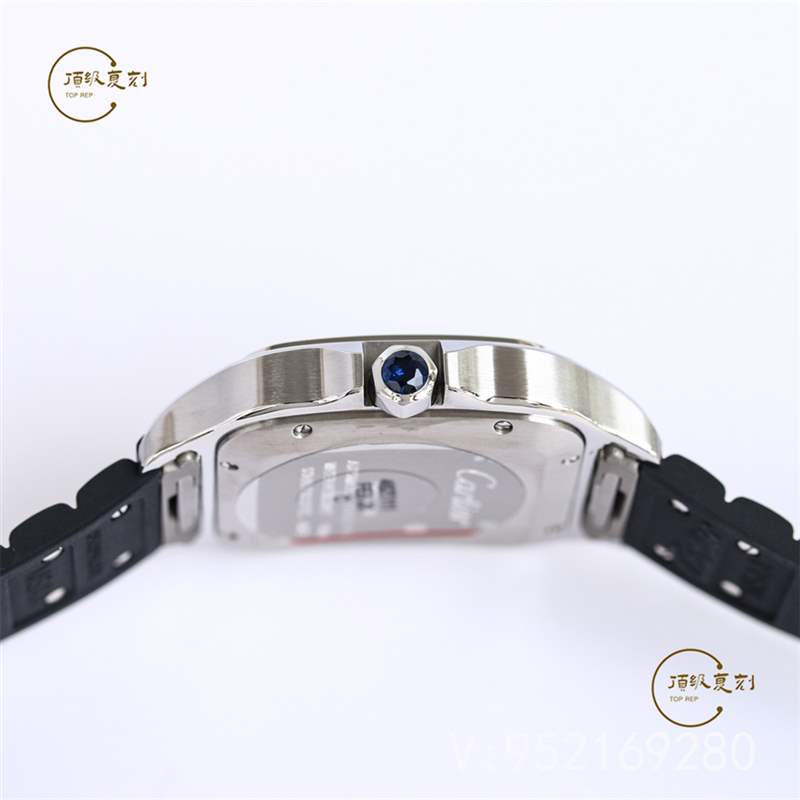 GF廠推出氟膠帶款式山度士復刻表,gf廠卡地亞山度士有哪些款式-復刻表