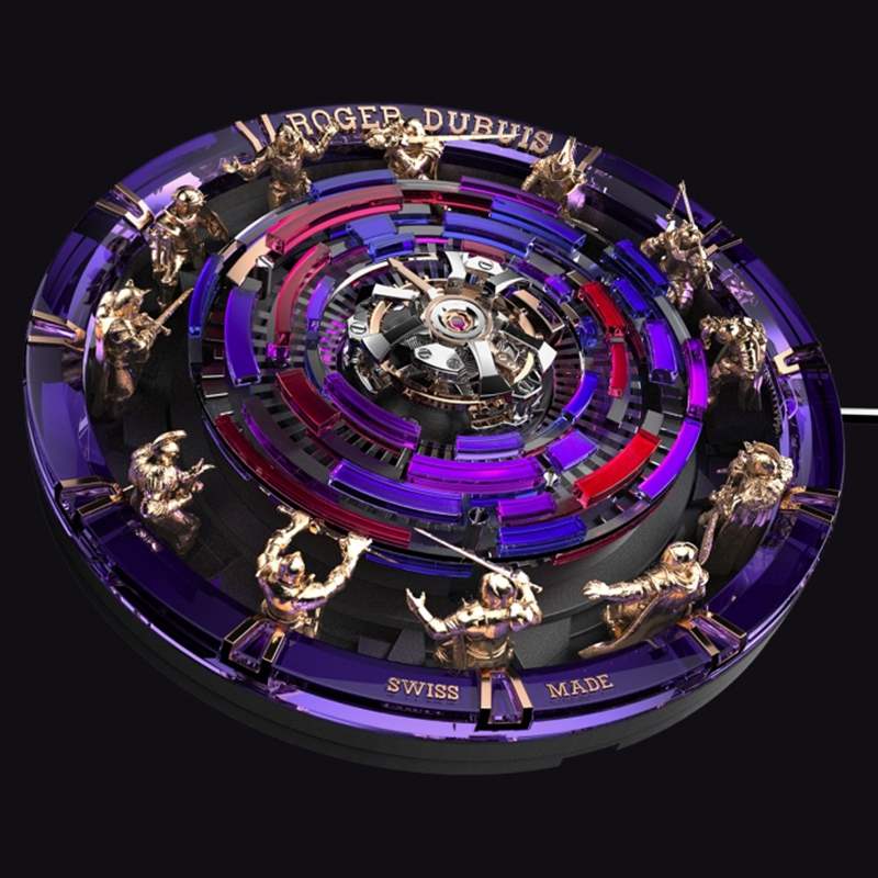 羅杰杜彼Roger Dubuis延續(xù)圓桌騎士的夢(mèng)幻傳奇-復(fù)刻表