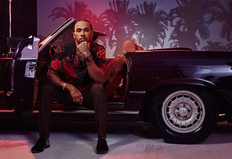 萬國大飛IW503002萬年歷版“Lewis Hamilton”腕表-復(fù)刻表