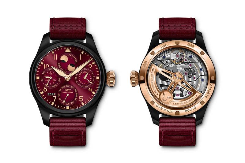 萬國大飛IW503002萬年歷版“Lewis Hamilton”腕表-復(fù)刻表