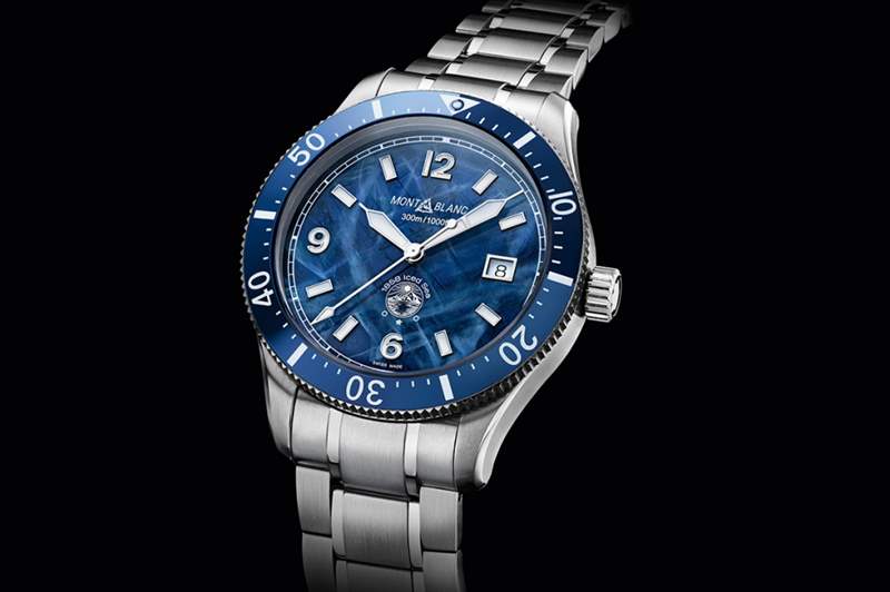 Montblanc 1858 Iced Sea 潛入冰川來一回極地冒險-復刻表