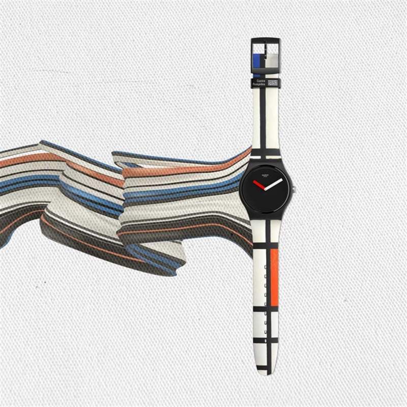 斯沃琪Swatch X Centre Pompidou系列將六幅名畫放在腕上-復刻表