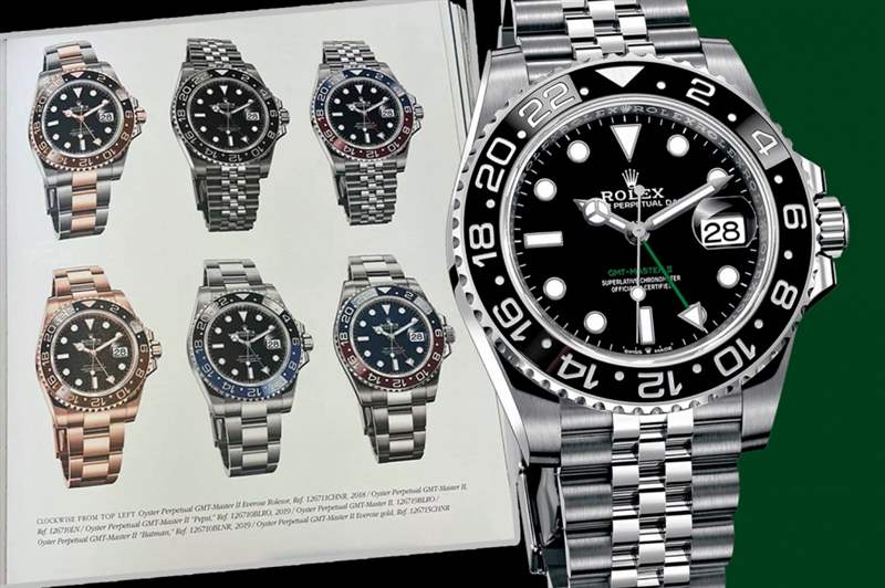 Rolex 勞力士GMT-Master II 綠針將于2022年配五珠帶回歸-復刻表