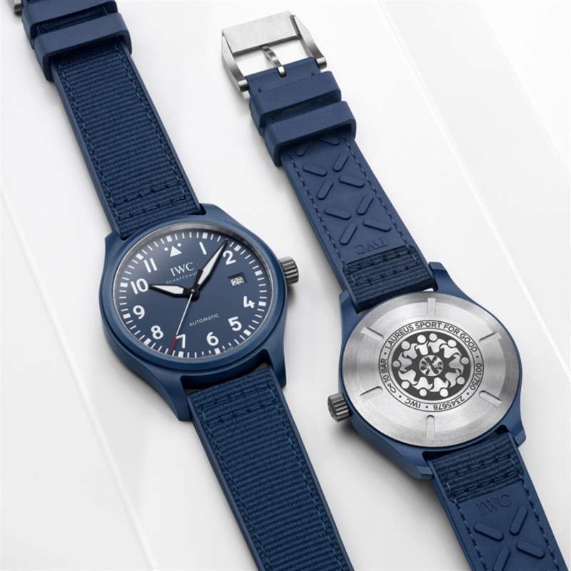 IWC萬國飛行表馬克十八勞倫斯體育公益基金 2021|藍陶瓷表殼首次上陣-復刻表