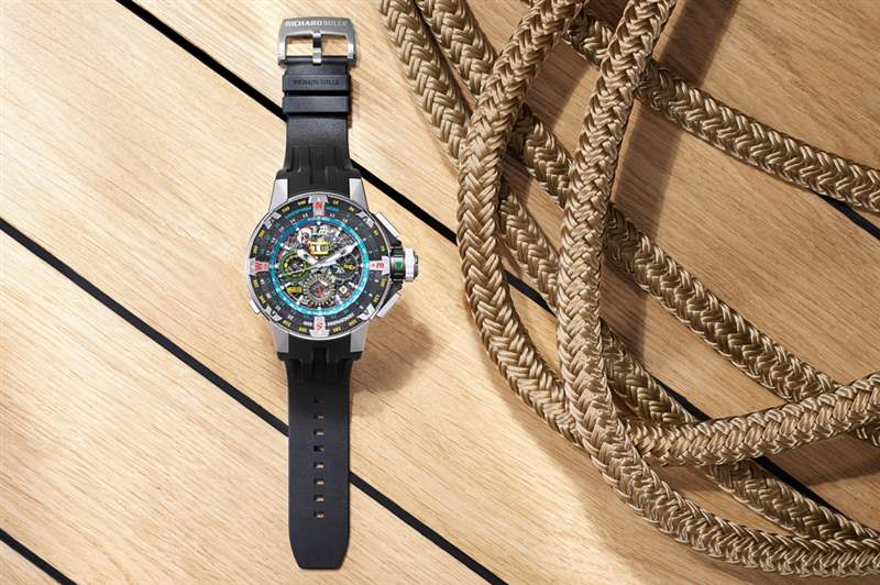 2021最新理查德Richard Mille RM60-01 Les Voiles de St Barth的航海藍調(diào)-復刻表