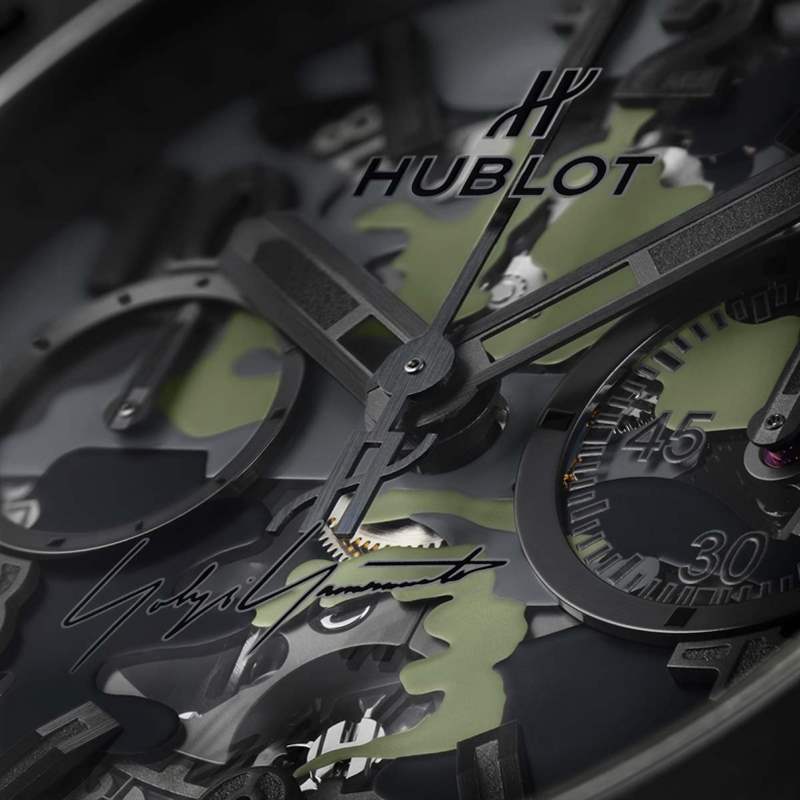 HUBLOT X 山本耀司Big Bang限量迷彩腕表｜以迷彩貫穿全表設計-復刻表