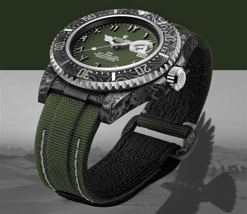 Rolex Daytona綠面陶瓷改裝手表登場Biscay Green配色-復刻表