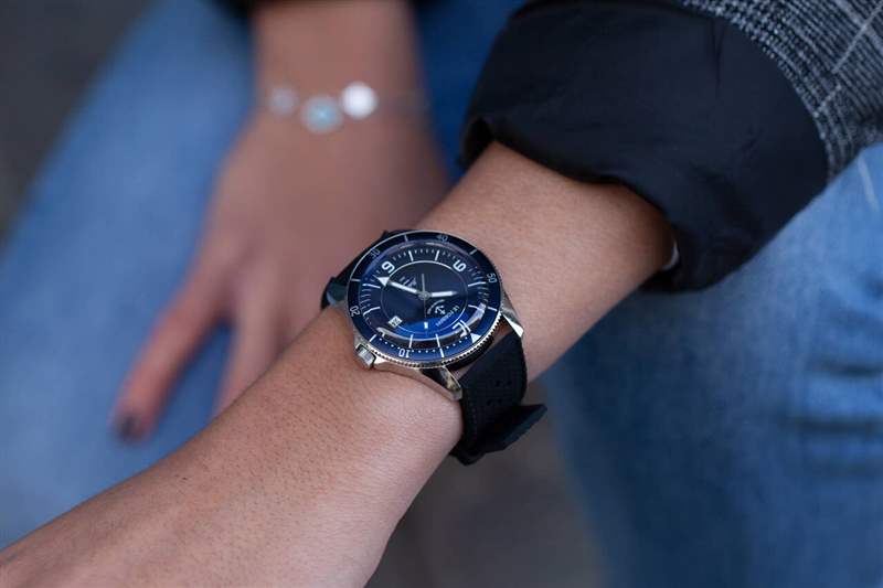 法國小眾機械手表海軍藍Le Forban Sécurité Mer Malouine-復刻表