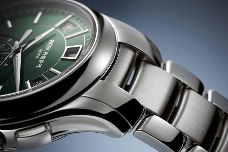 PP百達(dá)翡麗又一綠面鋼王|Annual Calendar Flyback Chronograph Ref.5905吸引力非同小可-復(fù)刻表