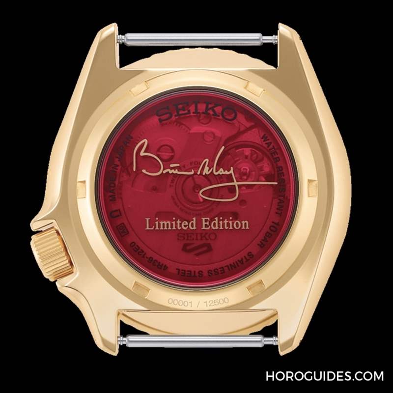 皇后樂迷high起來！SEIKO 5 x 皇后合唱團(tuán)Brian May 聯(lián)名第二彈-復(fù)刻表