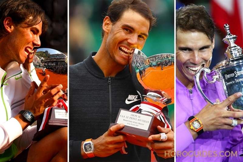 直擊! Rafael Nadal 戴上他的RM27-04 奪大滿貫-復刻表