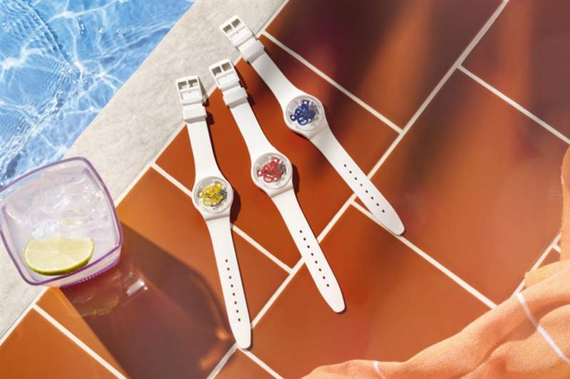 夏日色彩不斷Swatch新一波專屬夏季腕表-復(fù)刻表