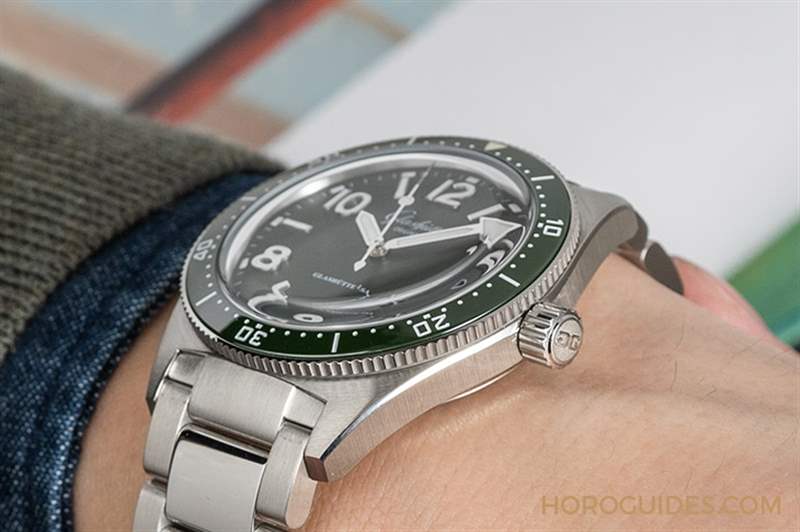 值得你認識的德系血統綠水鬼｜格拉蘇蒂原創SeaQ潛水表蘆葦綠新色-復刻表