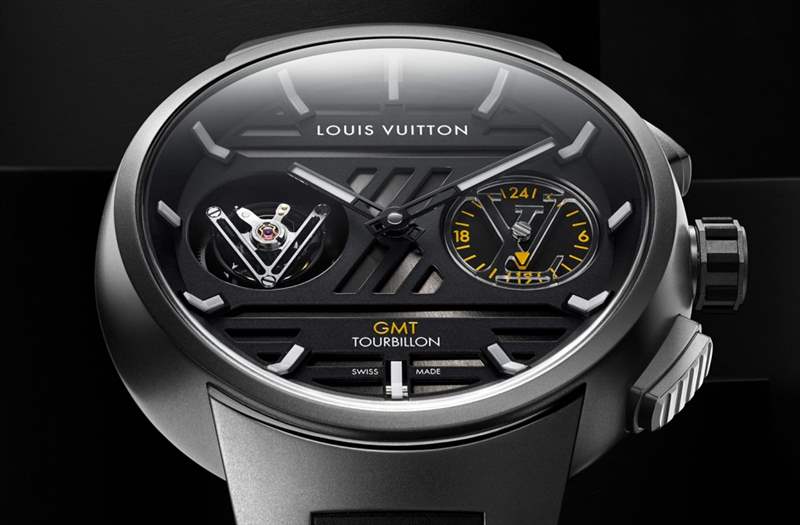 Louis Vuitton Tambour Curve GMT Flying Tourbillon｜注入現代風格的對稱美學-復刻表