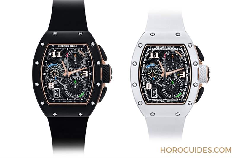 RICHARD MILLE 72-01計時碼表,再添黑白陶瓷款-復刻表