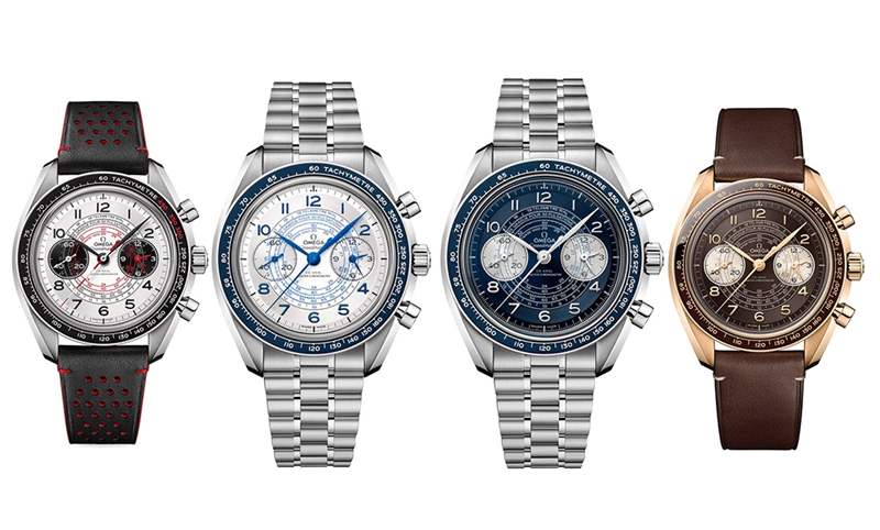 測速、測距、脈搏速度一次掌握,歐米茄超霸系列Chronoscope復古計時碼表-復刻表