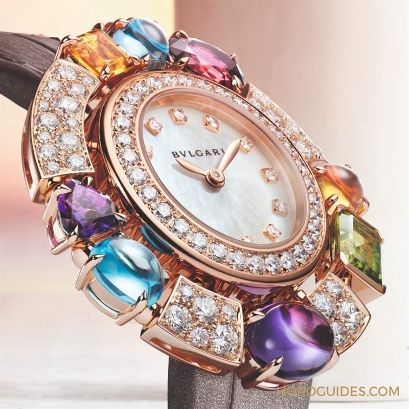 義式珠寶美學加持!BVLGARI Allegra腕表的彩寶光環-復刻表