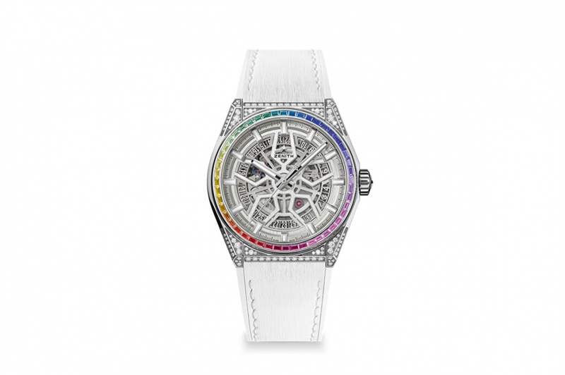 為這個圣誕添上色彩！真力時Zenith DEFY High Jewelry Rainbow-復(fù)刻表