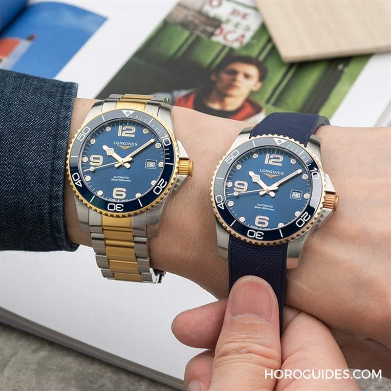 秒變型男的三步驟：浪琴表深海征服者Two-tone雙色款-復刻表