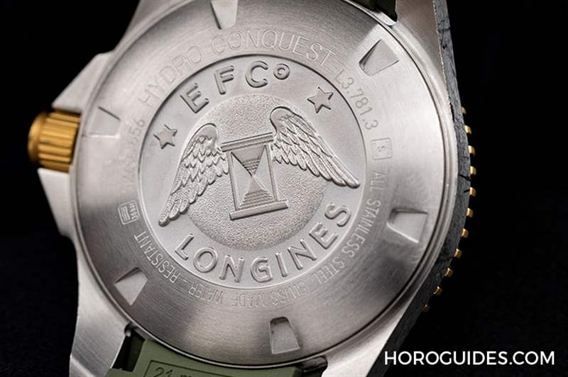 潛水表也要微奢華？2021浪琴深海征服者半金浪鬼-復刻表