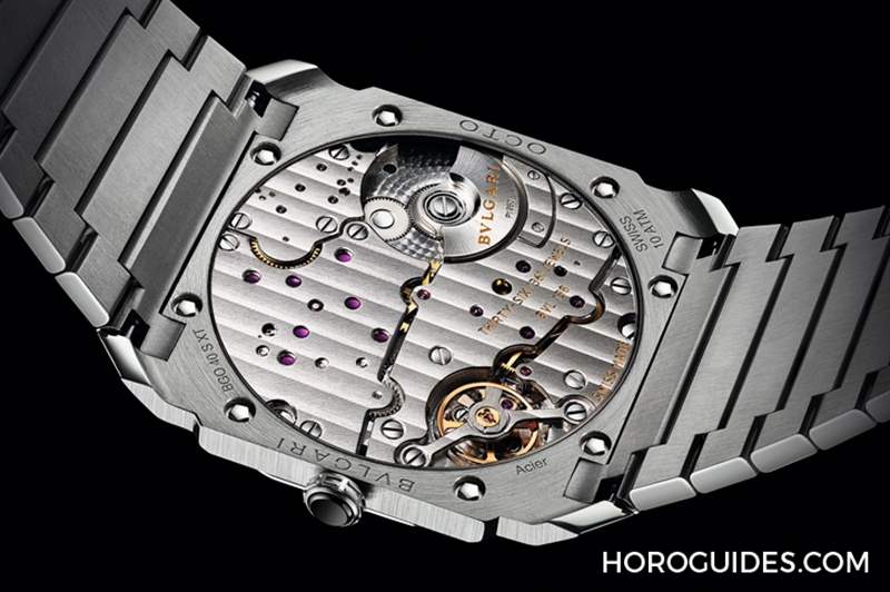 這樣的喀什米爾藍面，美絕了！BVLGARI Octo Finissimo超薄兩地時間計時碼表-復刻表