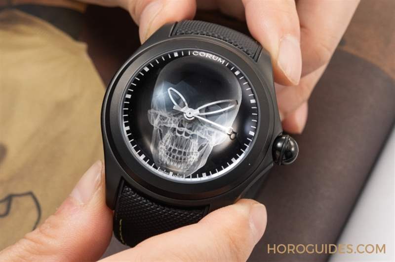 大膽狂放！泡泡里的幽冥綠光｜Corum Bubble X Ray自動腕表-復刻表