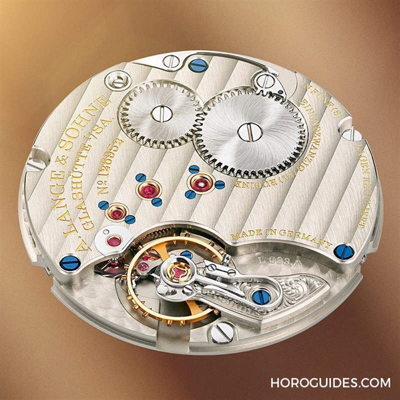 耀眼星夜｜朗格Saxonia Thin砂金石玻璃18K玫瑰金新色-復刻表