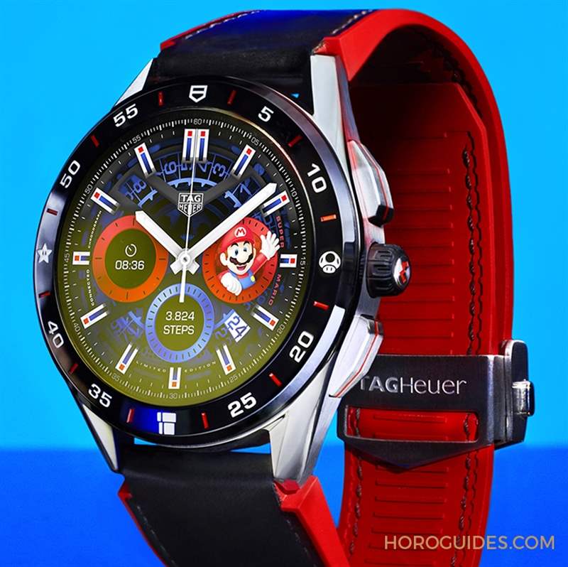 超級瑪利歐來了！泰格豪雅Connected《SUPER MARIO》 限量版腕表-復刻表