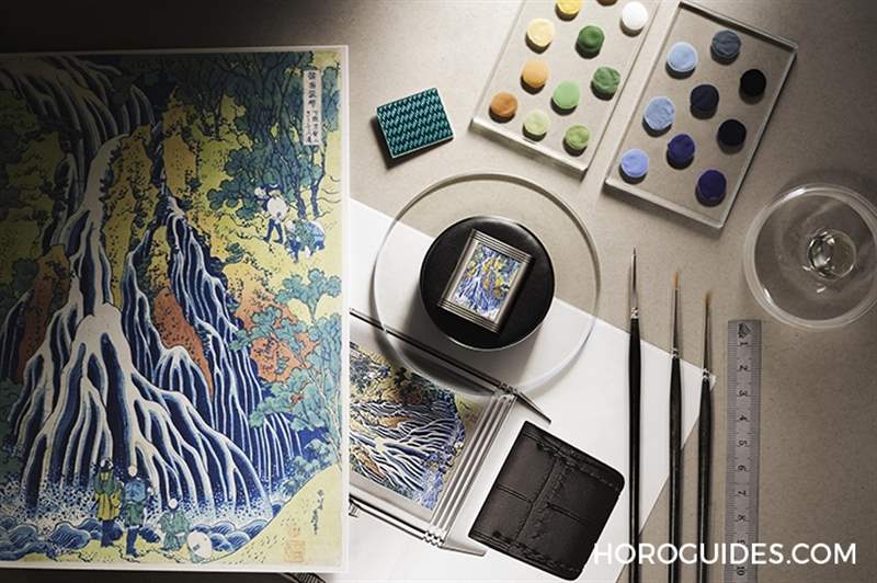 完美演繹浮世繪大師葛飾北齋之作｜積家推出全新Reverso Tribute Enamel翻轉系列琺瑯腕表-復刻表