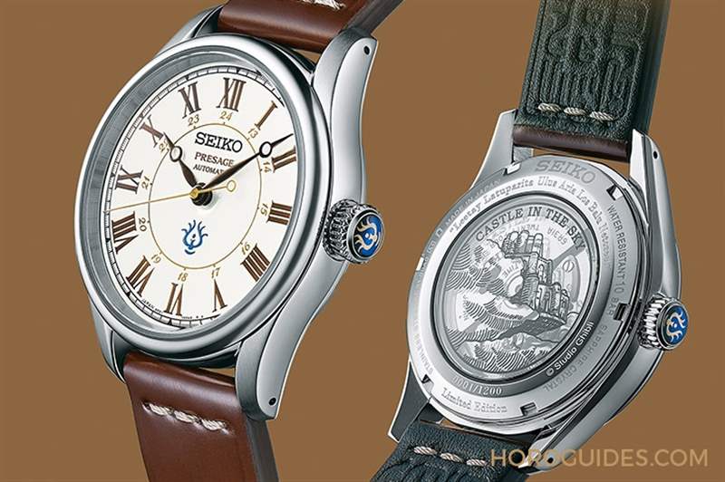 SEIKO x 吉卜力工作室《天空之城》限量表，又一款高性價比琺瑯面！-復(fù)刻表