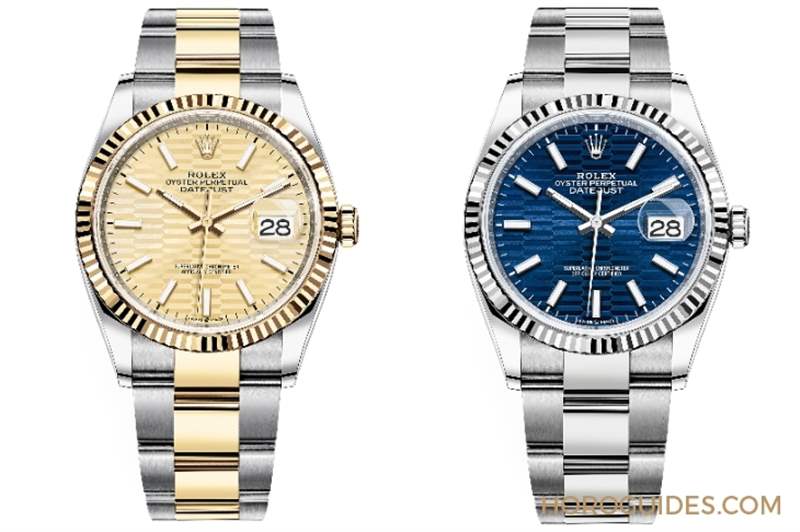 熱帶風情上場！ROLEX Datejust 36棕櫚葉面盤-復刻表