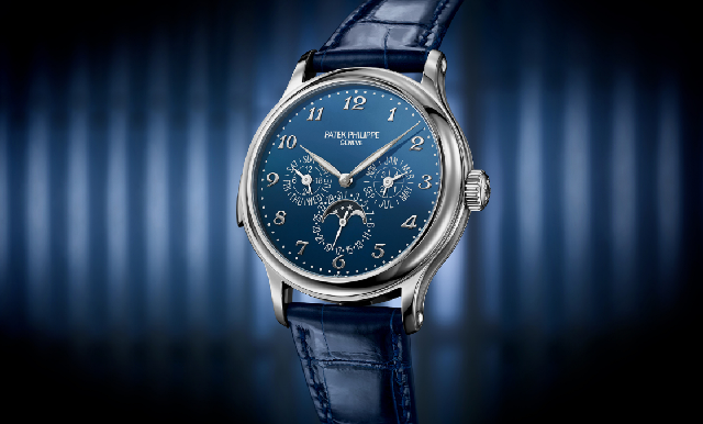 視聽(tīng)都是極致饗宴！百達(dá)翡麗5374G三問(wèn)萬(wàn)年歷，「教堂鐘聲」配藍(lán)色大明火琺瑯表面-復(fù)刻表