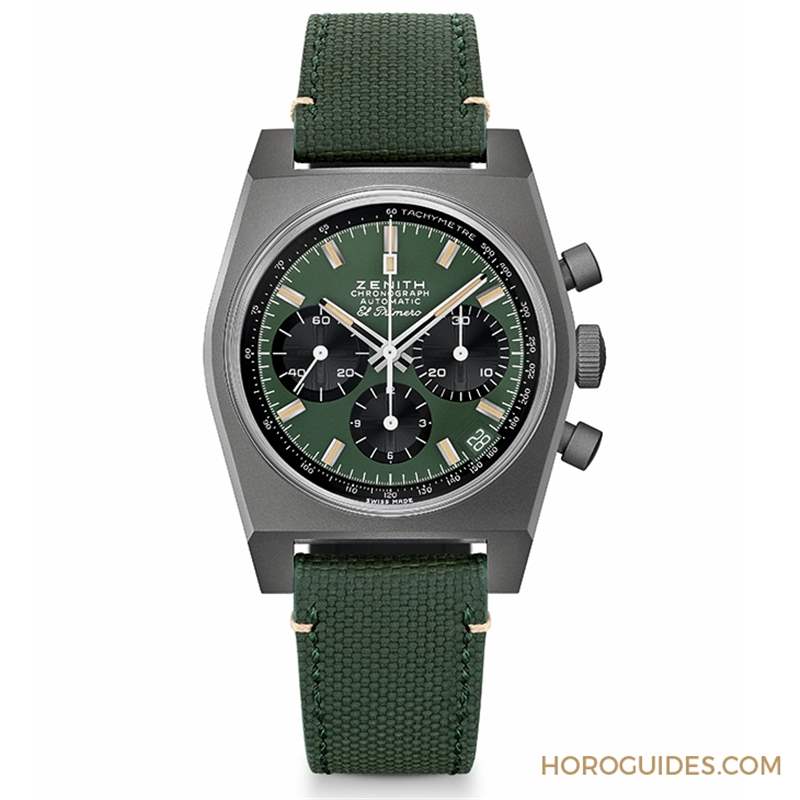 啞光綠面！ZENITH Chronomaster Revival Safari復刻版腕表-復刻表