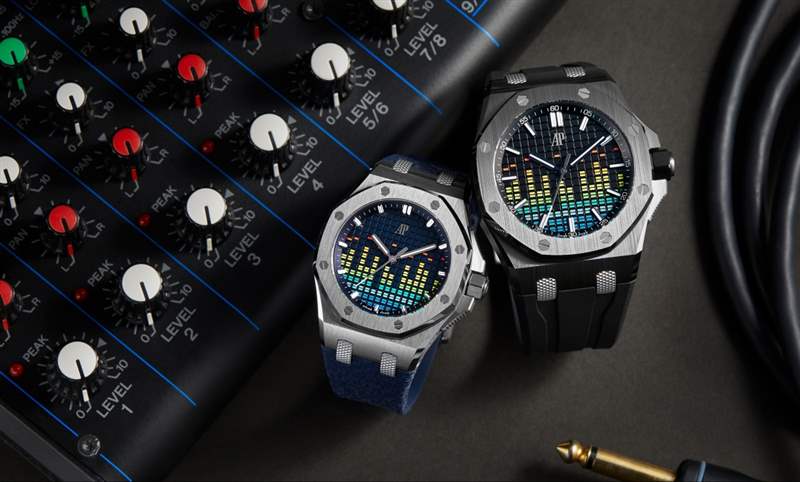 這不是P圖！在經典格紋上大做音樂，愛彼皇家橡樹離岸型音樂特別版-復刻表