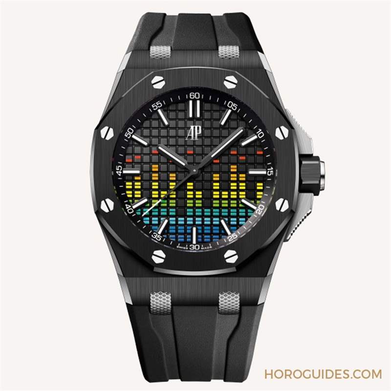 這不是P圖！在經典格紋上大做音樂，愛彼皇家橡樹離岸型音樂特別版-復刻表