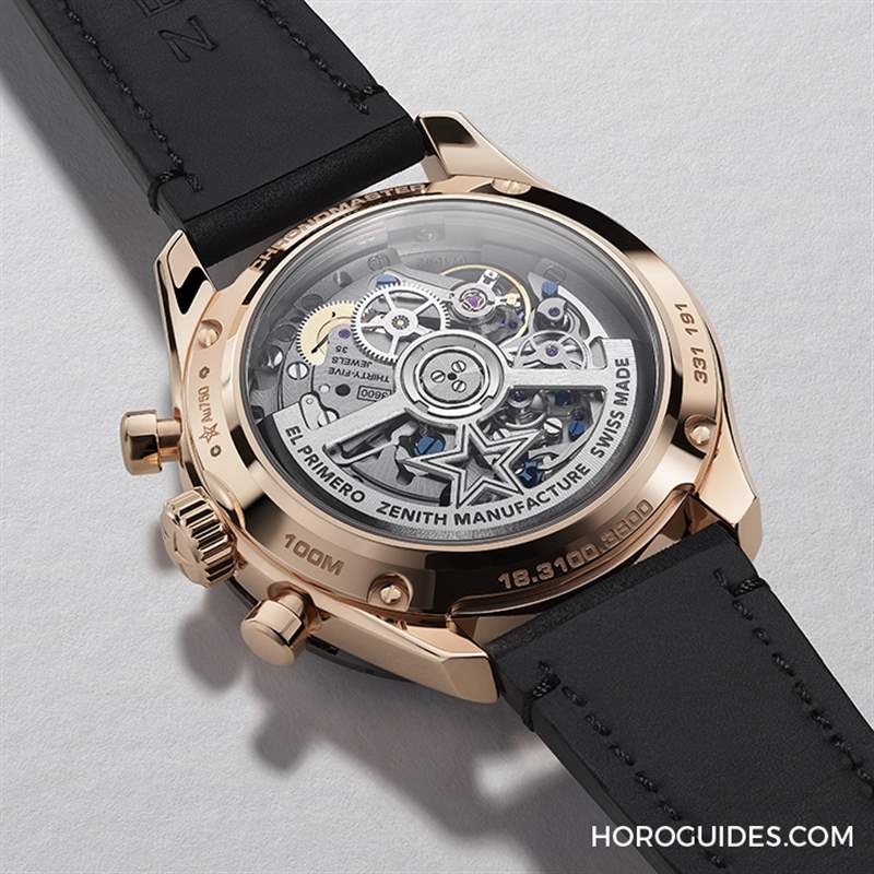 金色優雅運動風|ZENITH Chronomaster Sport系列新添玫瑰金款式-復刻表