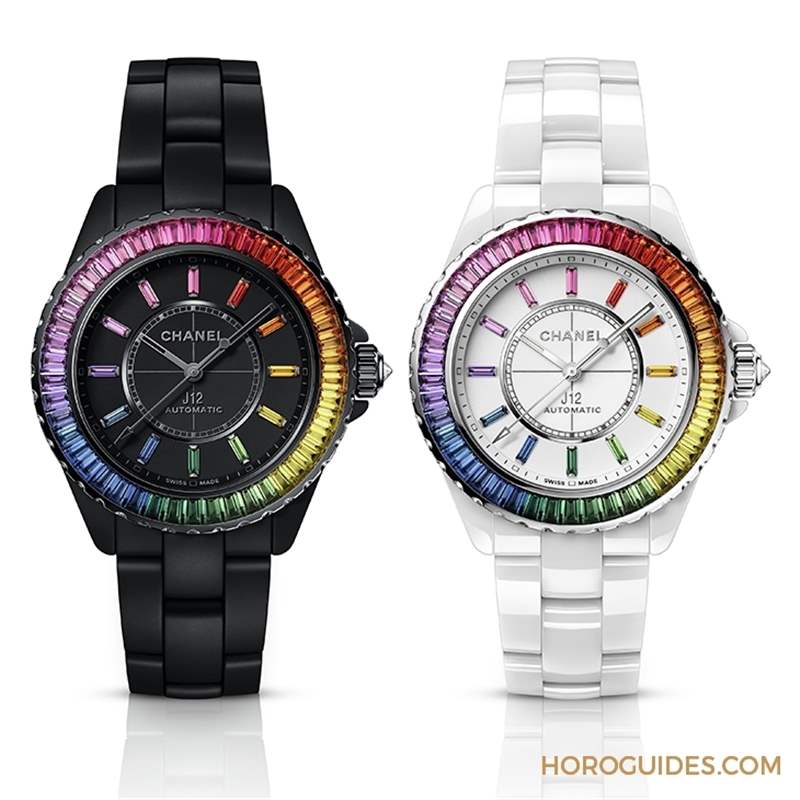 彩虹圈、電音魂，CHANEL J12嗨起來！-復刻表