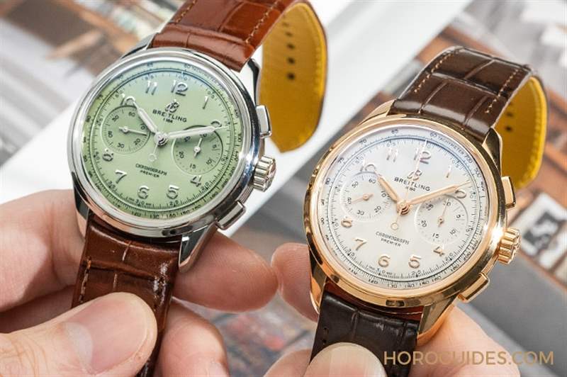 給Vintage表迷的時代故事| 百年靈Premier系列計時三部曲-復刻表