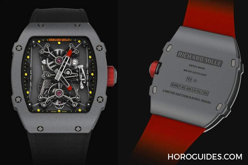【名人表盒】紅土之王Rafael Nadal,奠定Richard Mille超輕抗震終極地位的最牛代言人-復刻表