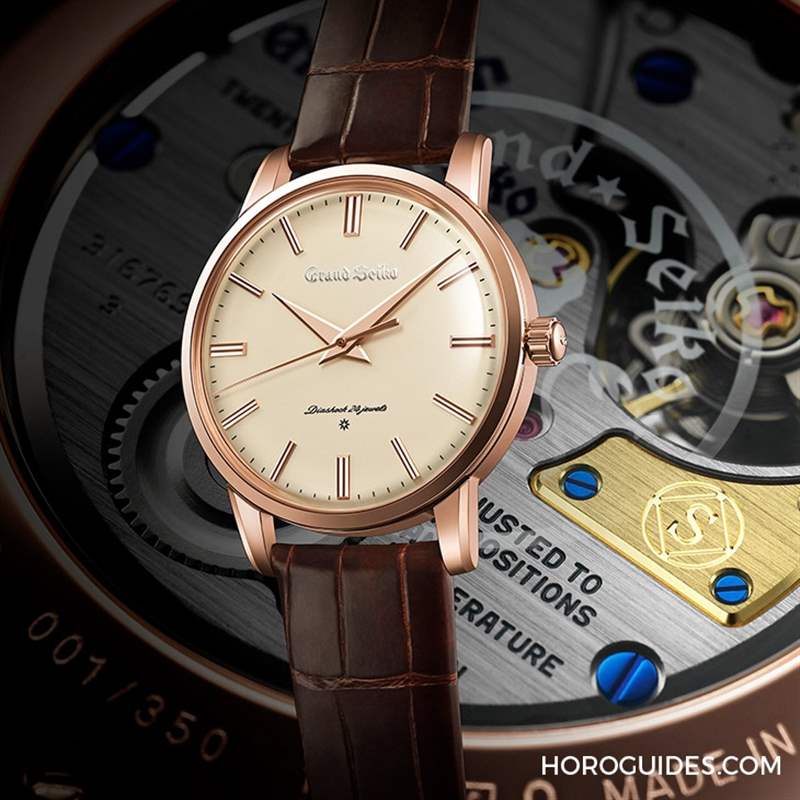GRAND SEIKO貴金屬限量表，志慶服部金太郎160歲誕辰與SEIKO 140周年-復(fù)刻表