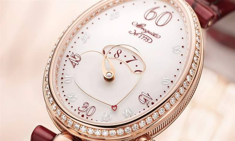 收放自如!前所未見的心形指針|Breguet那不勒斯系列心愿仕女鉆表-復(fù)刻表