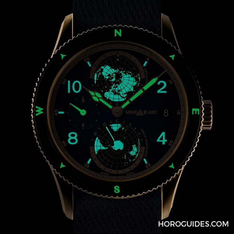 向傳奇登山家Reinhold Messner致敬!萬(wàn)寶龍1858系列Geosphere限量款腕表-復(fù)刻表