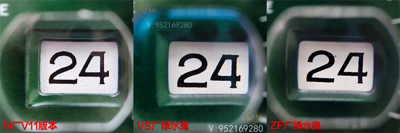 VS廠、ZF廠、N廠勞力士水鬼獨家對比，哪家復刻做工最為出色呢-復刻表